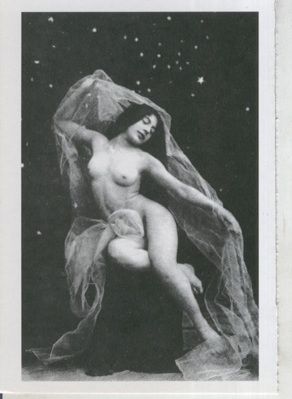 Postal 015707: Desnudos Elegantes año 1900, modelo 13