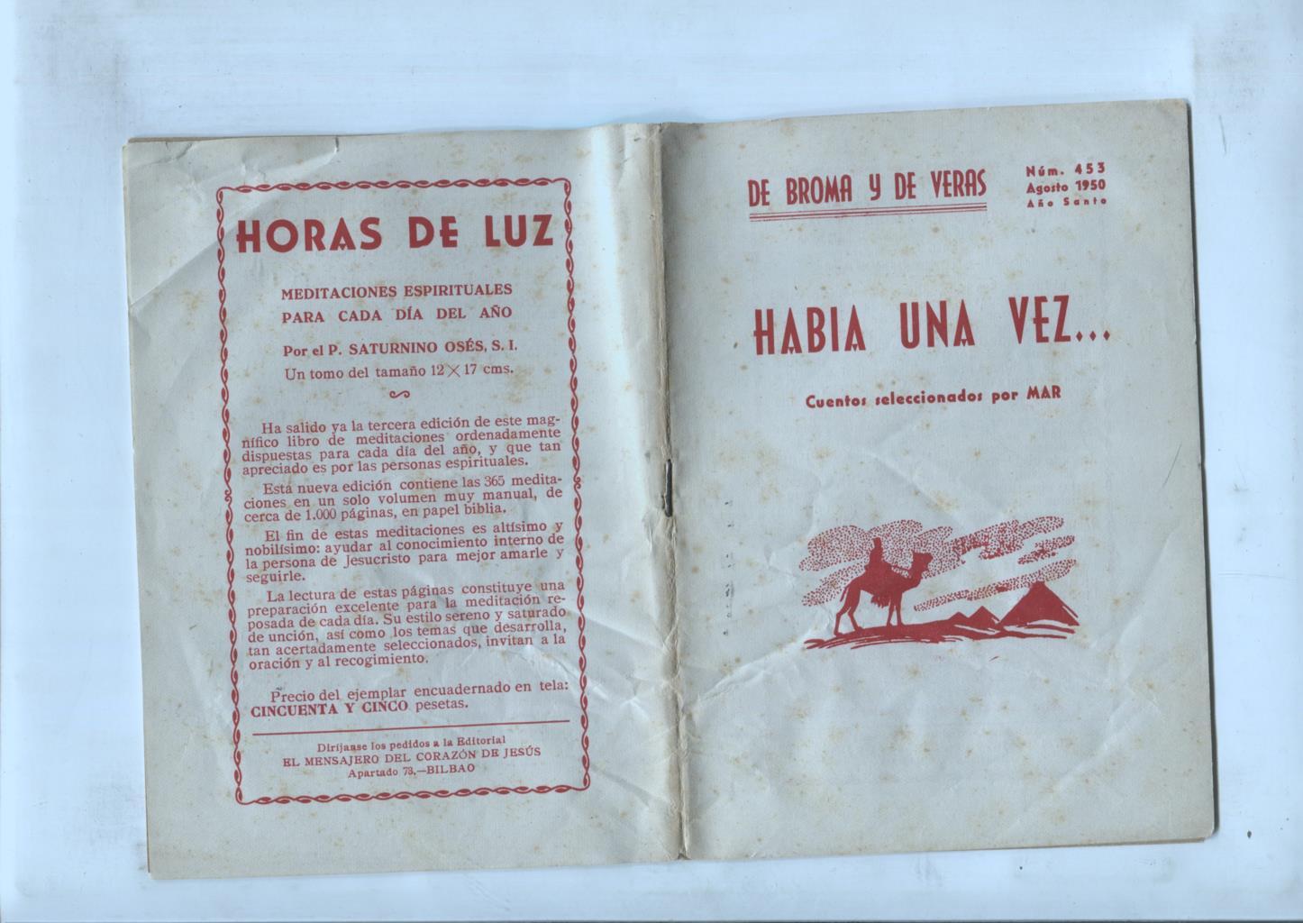 De Broma y de Veras numero 453: Habia una vez...
