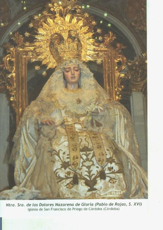 Postal 014593: Virgen Ntra Sra de los Dolores Nazarena de Gloria (Pablo de Rojas)