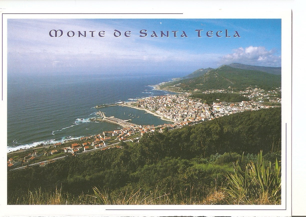 Postal 038583 : La Guardia (Pontevedra). Panoramica