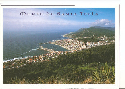Postal 038583 : La Guardia (Pontevedra). Panoramica