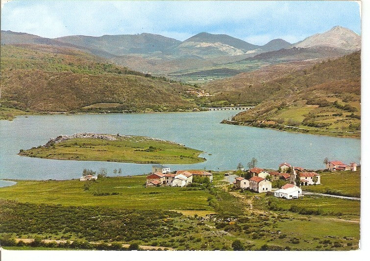 Postal 020213 : Pantano de Bañes, Cervera de Pisuerga - Palencia