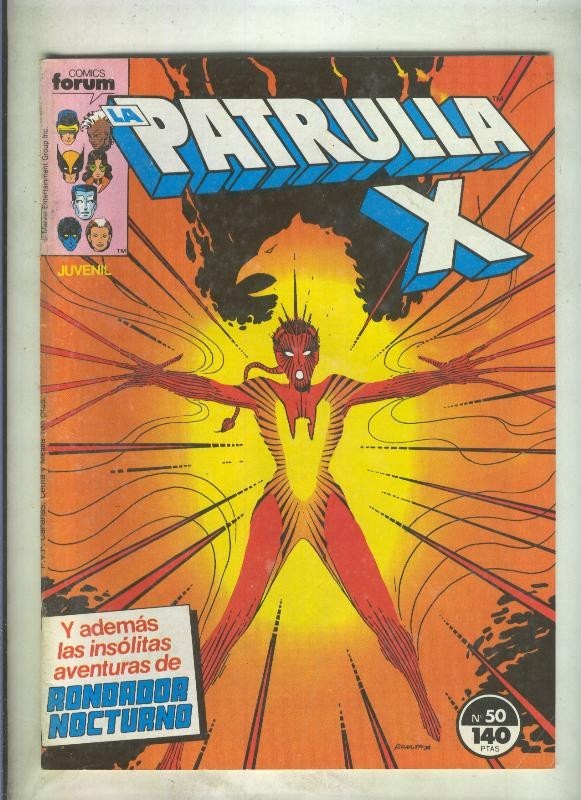 La Patrulla X volumen 1 numero 050: Sendero en espiral (numerado 2 en trasera)