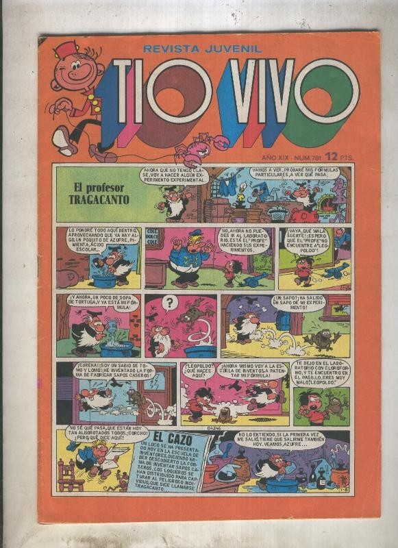 Tio Vivo segunda epoca numero 0781 (numerado 2 en trasera)