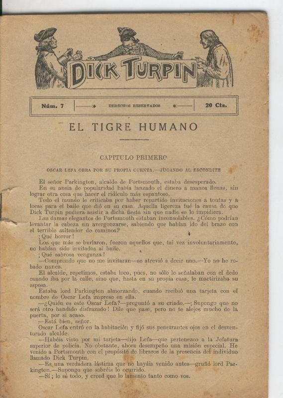 Folletin: Dick Turpin numero 07