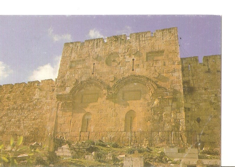 Postal 023238 : Jerusalem - Golden Gate