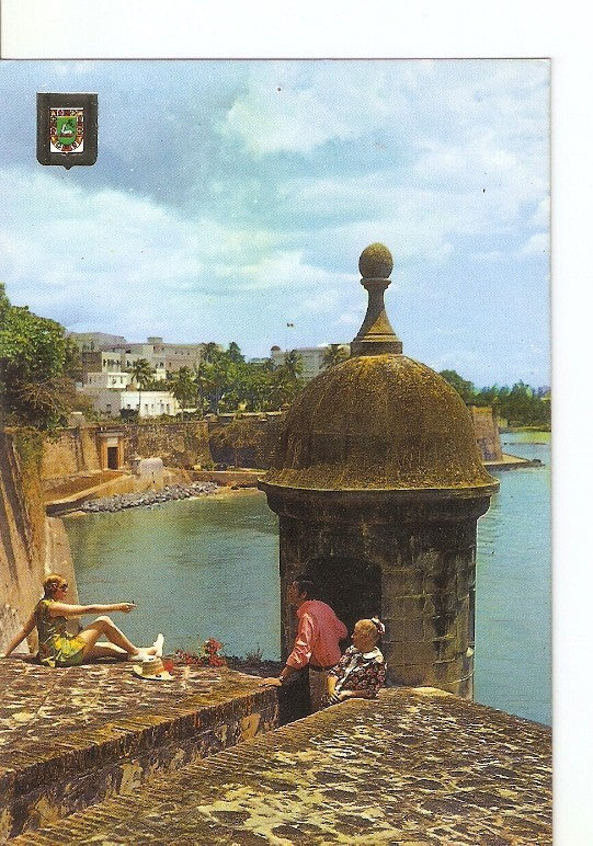 Postal 020575 : La fortaleza y Puerta de San Juan, Puerto Rico