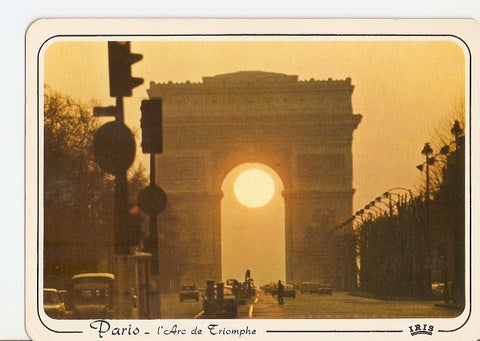 Postal 022775 : Paris - lArc de Triomphe
