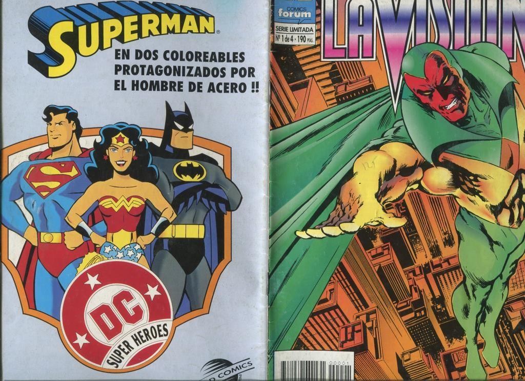 La vision serie limitada de 4 comics, numero 1