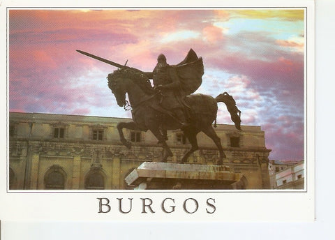 Postal 039315 : Burgos. El Cid Campeador
