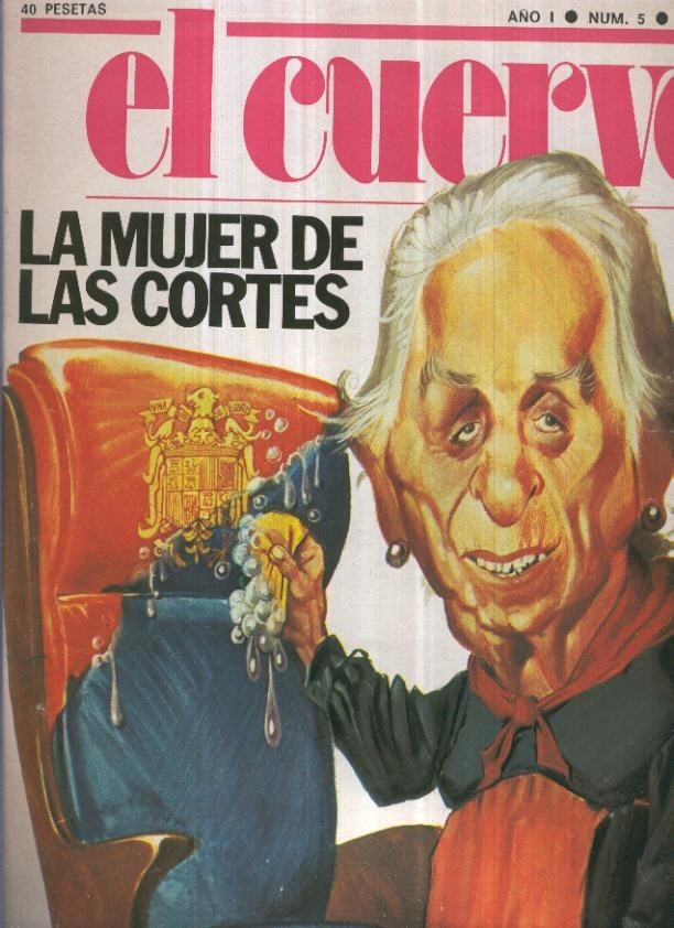 El Cuervo revista de humor numero 005 (1977) : Ramon Tamames