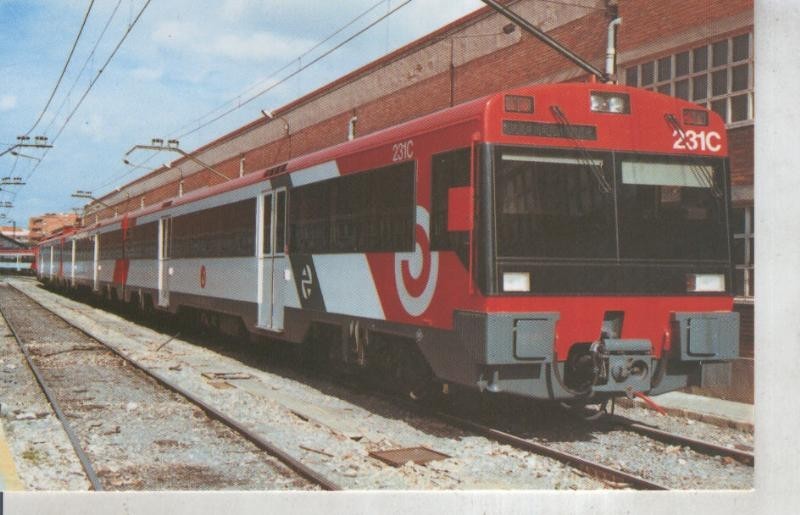 Postal 011162: Unidades electricas S-440-001/253 en Cerro Negro,Madrid, 1996