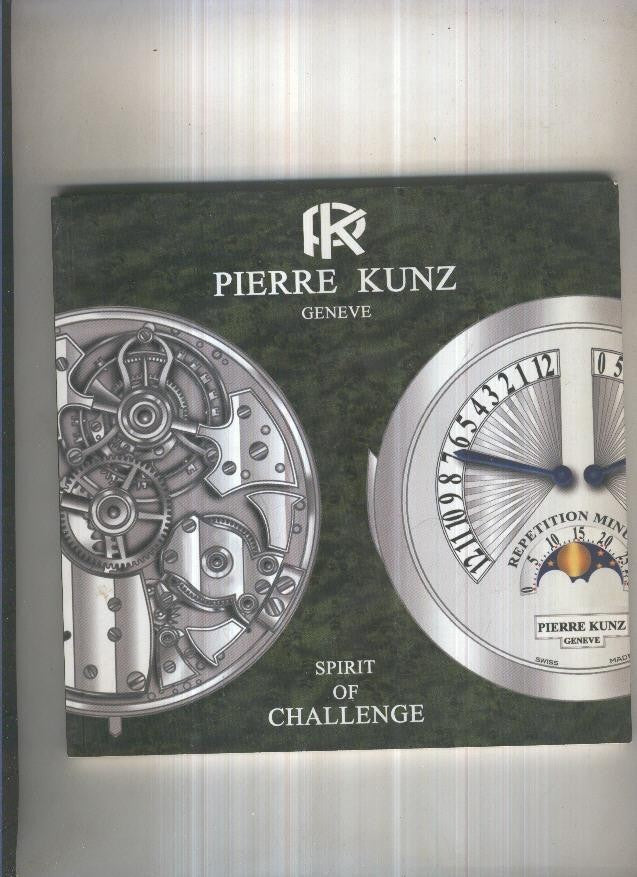 Pierre Kunz. Catalogo