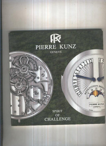 Pierre Kunz. Catalogo