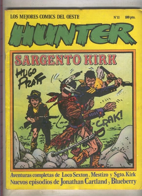 Hunter numero 11 (numerado 4 en trasera)