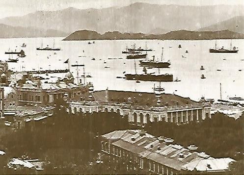 POSTAL 55313: HONG KONG. Distrito Central