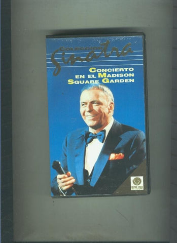 Video VHS: Sinatra: concierto en el madison square garden