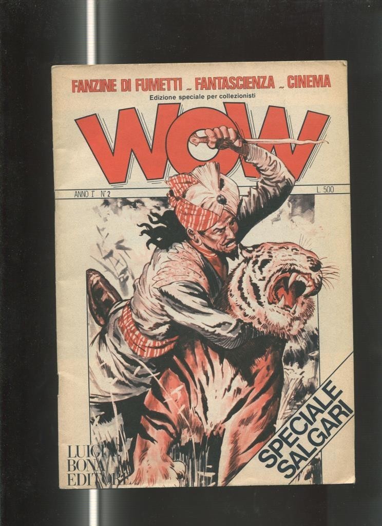 Wow anno 1 numero 2 (1976): speciale Salgari