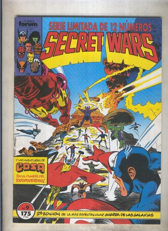 Secret Wars numero 09: Secret Wars