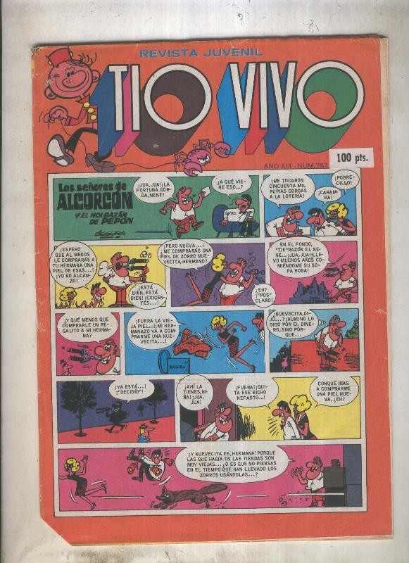 Tio Vivo segunda epoca numero 0787 (numerado 2 en trasera)