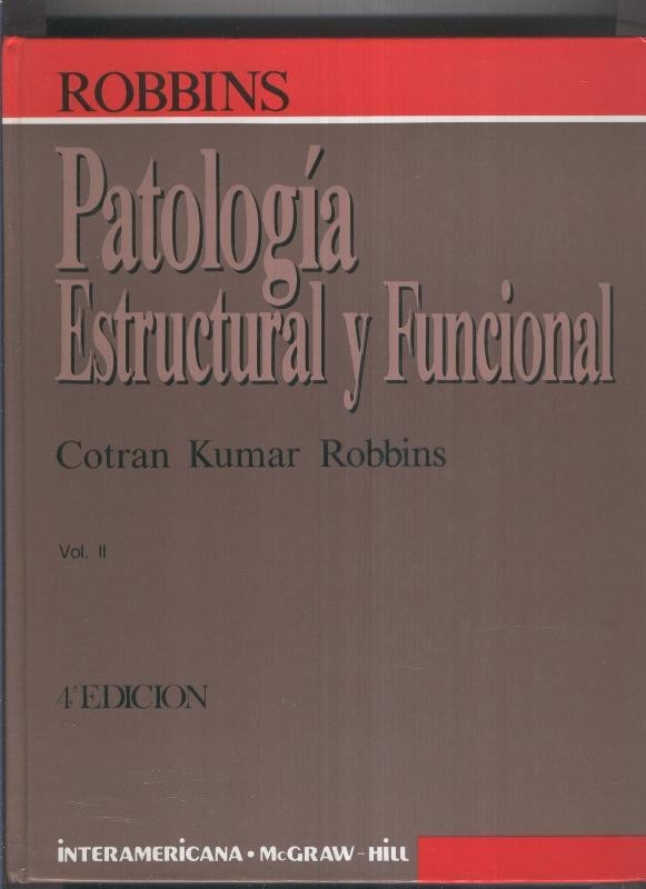 Patologia estructural y funcional volumen II