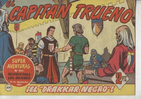 El Capitan Trueno original numero 419