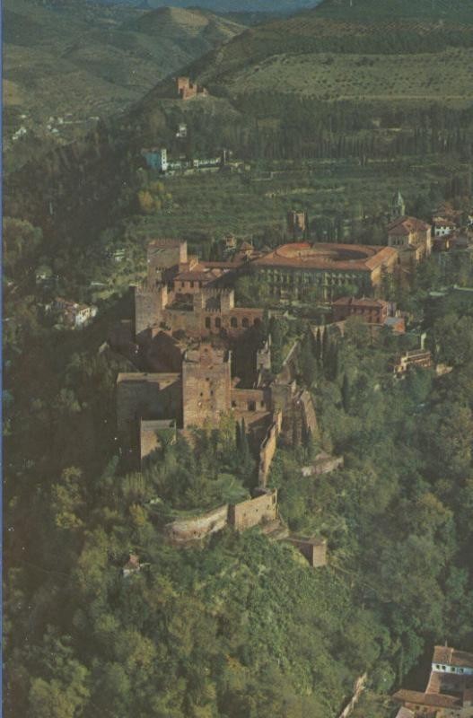 Postal 004983 : Vista aerea de la Alhambra de Granada