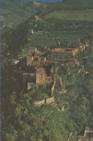 Postal 004983 : Vista aerea de la Alhambra de Granada