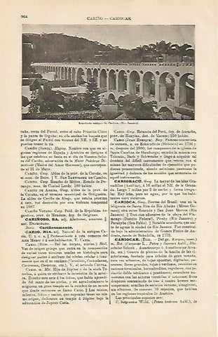 LAMINA ESPASA 4318: Acueducto de Carioca en Rio de Janeiro