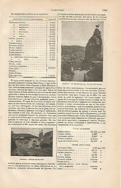 LAMINA ESPASA 4333: El Hierschensprung Carlsbad