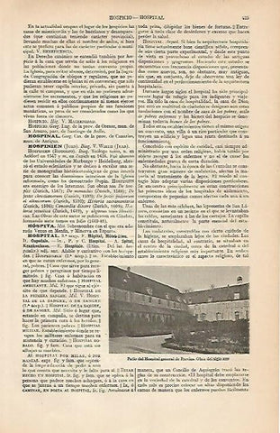 LAMINA ESPASA 4457: Hospital de Provins del siglo XIII