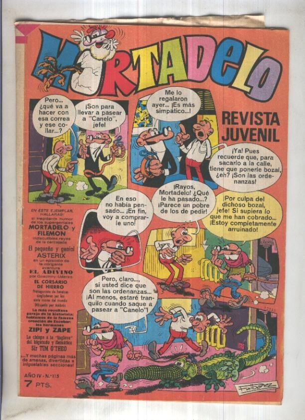 Revista Mortadelo numero 115