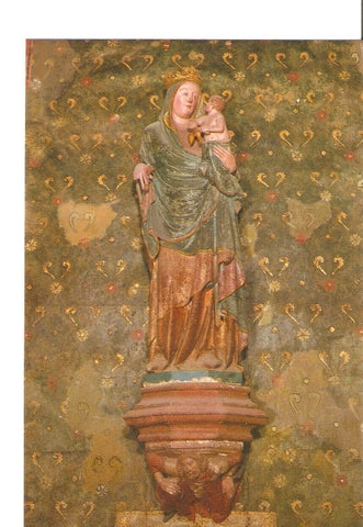 Postal 021017 : Verge de la sala Capitular, Monestir de Sta. Maria de Pedralbes