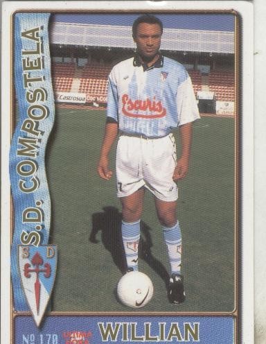 Cromos: Liga 1996/1997: S.D.Compostela: Willian