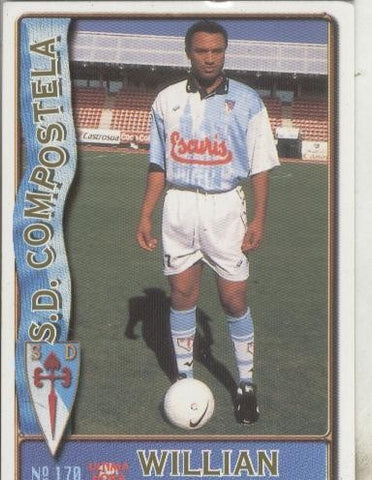 Cromos: Liga 1996/1997: S.D.Compostela: Willian