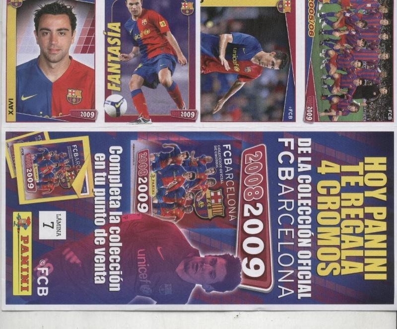 FC Barcelona 2008-2009:  lamina 07