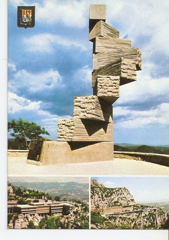 Postal 041712 : Montserrat. Diferents aspectes