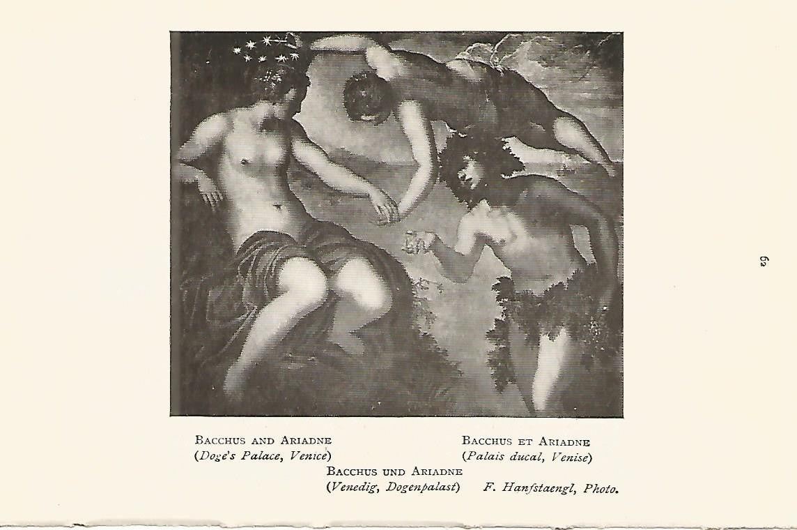 Lamina 061: TINTORETTO. Baco y Ariadna