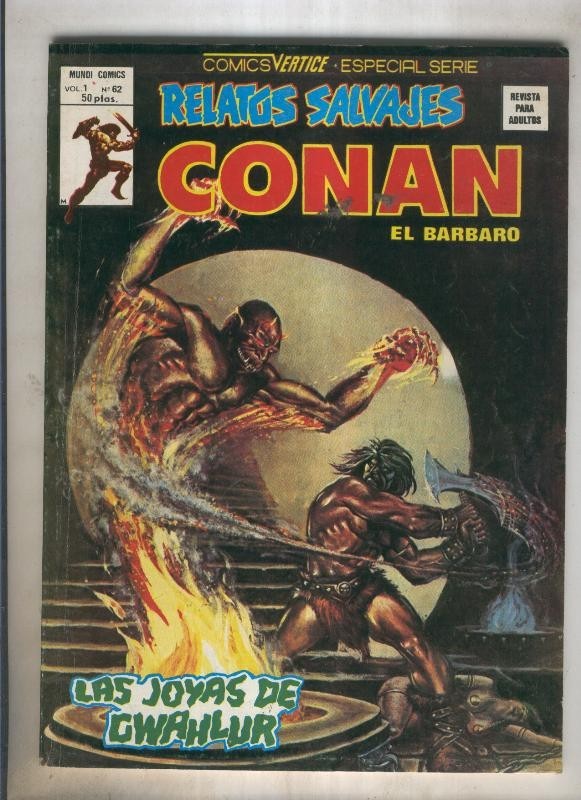 Relatos Salvajes numero 62: Conan (numerado 2 en trasera)