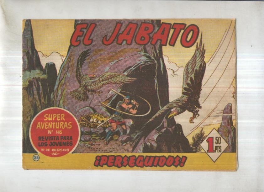 Bruguera: El Jabato numero 028: Perseguido