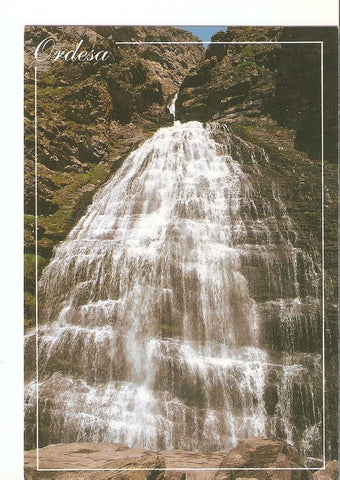 Postal 035370 : Parque Nacional Ordesa y Monte Perdido. Pirineo Aragones. Cascada Cola de Caballo