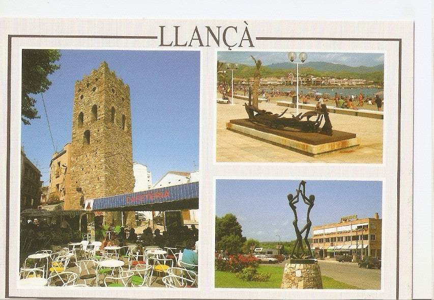 Postal 045540 : Llança (Costa Brava). Diversos aspectes