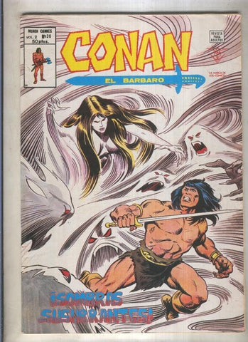 Conan el Barbaro volumen 2 numero 36 (numerado 2 en trasera)