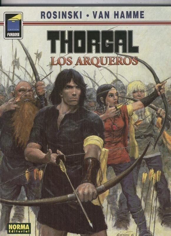 Coleccion Pandora numero 080: Thorgal: Los arqueros (segunda edicion)