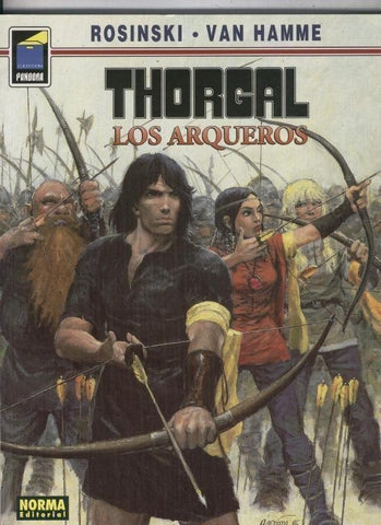 Coleccion Pandora numero 080: Thorgal: Los arqueros (segunda edicion)