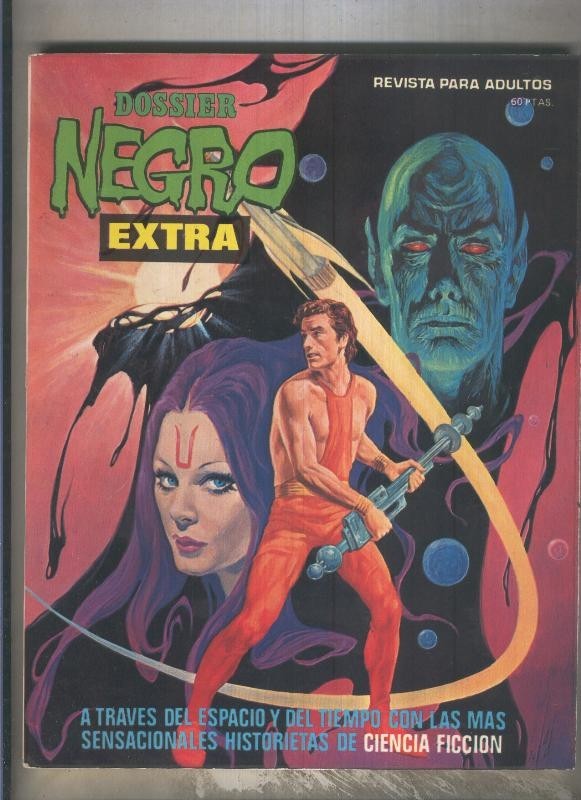 Dossier Negro extra verano 1976: Ciencia Ficcion (numerado 1 en trasera)