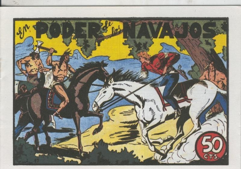 Ted el pelirrojo facsimil numero 17: En poder de los navajos