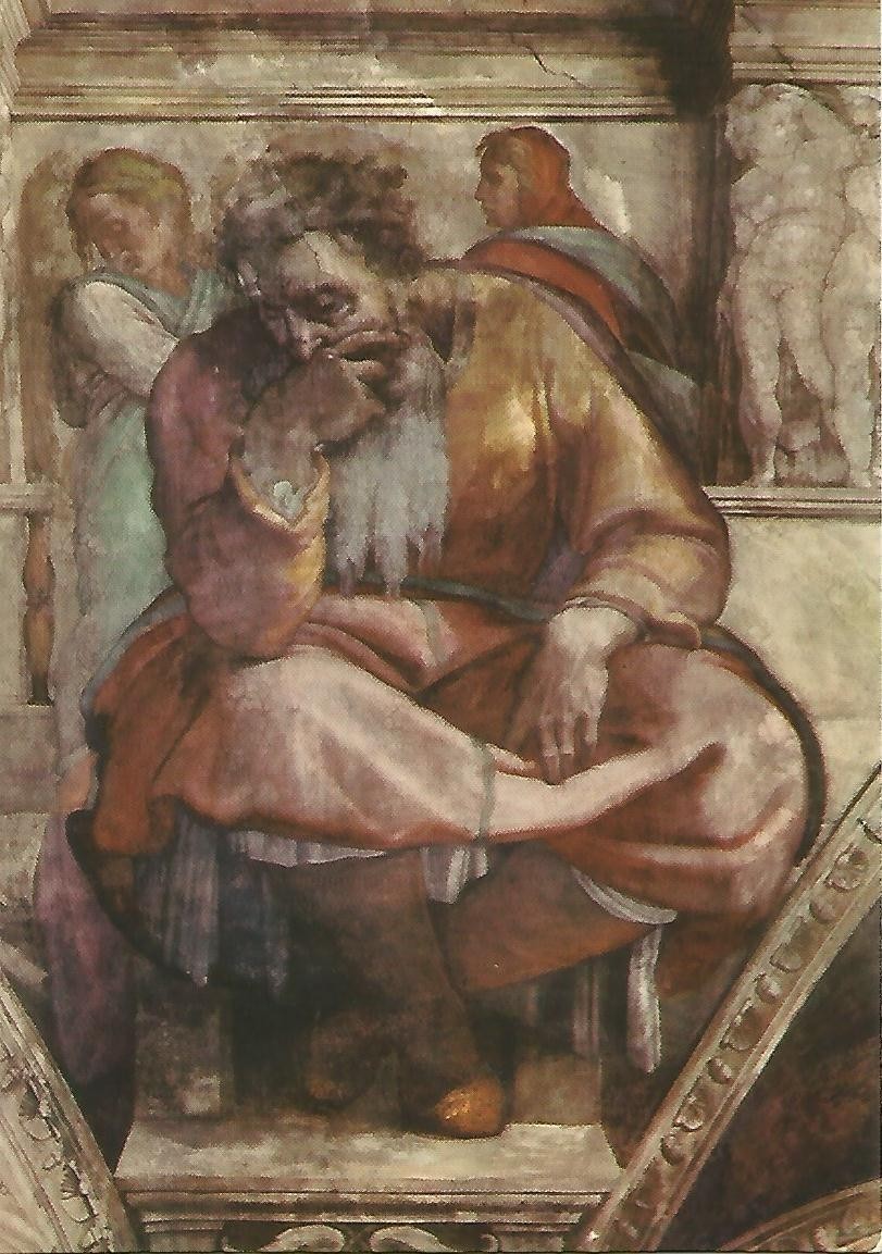Postal 50390: VATICANO -- Capilla Sixtina - El Profeta Jeremias