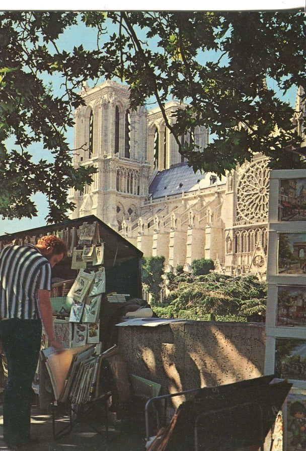 Postal 016777: PARIS - Notre-Dame vu u quai de Montebello