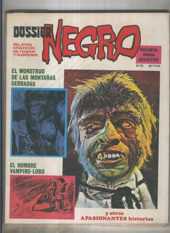 Dossier Negro numero 072